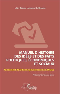 Manuel d'histoire des idées et des faits politiques, économiques et sociaux - Fondement de la bonne gouvernance