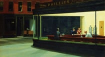Puzzle 1000 pièces - Hopper Nighthawks - Piatnik