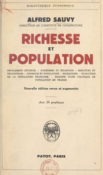 Richesse et population
