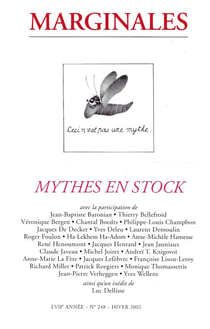 Mythes en stock - Marginales - 248