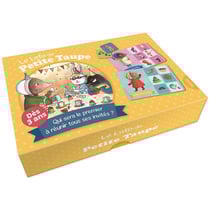 Petite taupe - le loto de petite taupe - qui sera le premier à réunir tous ses invités ?