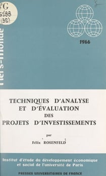 Techniques d'analyse et d'évaluation des projets d'investissements