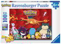 Puzzle 100 pièces XXL - Mes Pokémon préférés - Ravensburger