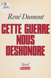 Cette guerre nous déshonore - Quel nouvel ordre mondial ?