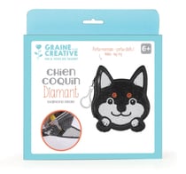 Kit mosaïque diamant porte-monnaie Graine Creative - Chien