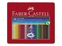 24 Crayons de couleur Colour GRIP - Faber Castell
