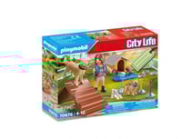 Playmobil® - Set cadeau educatrice et chiens - 70676 - Playmobil® City Life