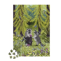 Puzzle - Les ratons laveurs - 500 pièces