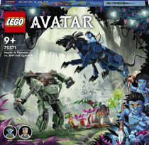 Avatar Neytiri & Thanator vs AMP Suit Quaritch