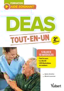 DEAS tout en un - 5 blocs de compétences, 10 modules - À jour du référentiel des études aide-soignant de 2021