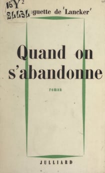 Quand on s'abandonne