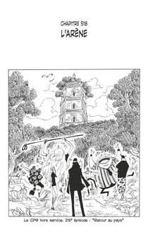 One Piece édition originale - Chapitre 518 - L'arène