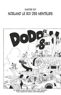One Piece édition originale - Chapitre 227 - Norland le roi des menteurs