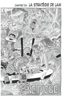 One Piece édition originale - Chapitre 724 - La stratégie de Law