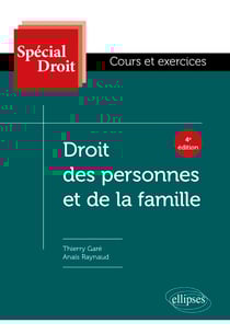 Droit des personnes et de la famille