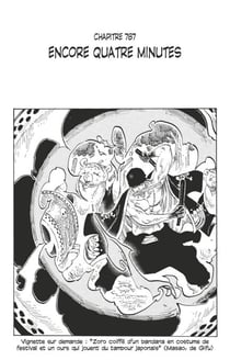 One Piece édition originale - Chapitre 787 - Encore quatre minutes