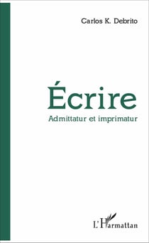 Écrire - Admittatur et imprimatur