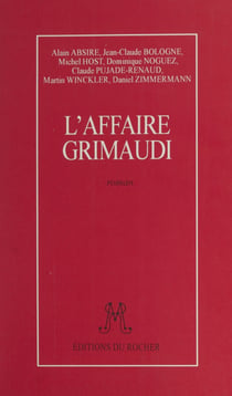L'affaire Grimaudi - Roman