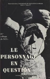 Le Personnage en question - Actes