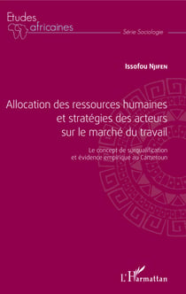 Allocation des ressources humaines et stratégies des acteurs sur le marché du travail - Le concept de surqualification et évidence empirique au Cameroun