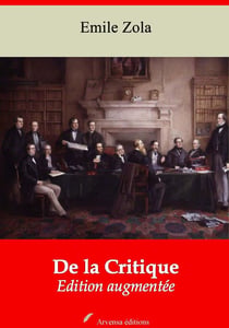 De la Critique – suivi d'annexes - Nouvelle édition 2019