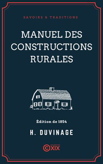Manuel des constructions rurales