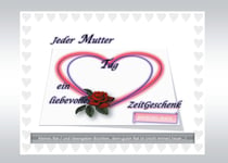 Jeder Mutter Tag ein liebevolles ZeitGeschenk - Kleines Rat- /und Ideengeber-Büchlein, denn guter Rat ist (nicht immer) teuer...!