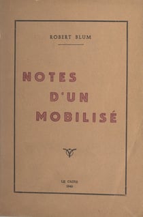 Notes d'un mobilisé