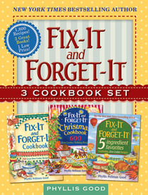 Fix-It and Forget-It Box Set - 3 Slow Cooker Classics in 1 Deluxe Gift Set