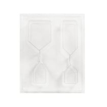 4 moules forme maison - 6-11 cm