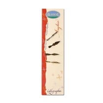 4 PLUMES ANGLAISES SUR CARTE 4 PLUMES ANGLAISES SUR CARTE