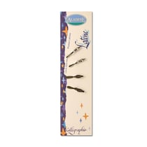 4 plumes latines pour calligraphie