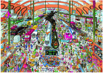 Puzzle 2000 pièces - Train Station