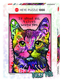 Puzzle 1000 pièces - 9 lives