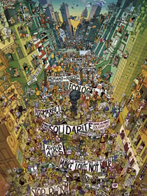 Puzzle 2000 pièces - Protest !