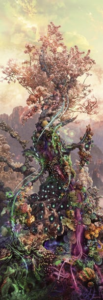Puzzle 1000 pièces - Vertical Phosphorus Tree