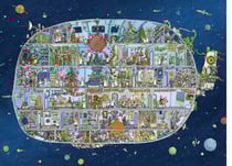 Puzzle 1500 pièces - Spaceship