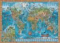 Puzzle 2000 pièces - Amazing world