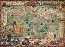 Puzzle 2000 pièces - Pirate World