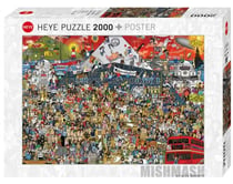 Puzzle 2000 pièces - British music history