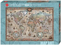 Puzzle 1000 pièces - Retro world