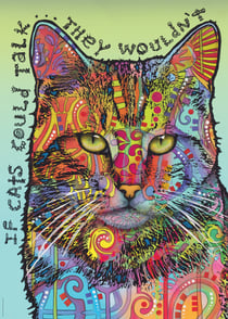 Puzzle 1000 pièces - If cats could talk