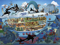 Puzzle 1500 pièces - Submarine Fun