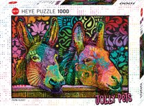 Puzzle 1000 pièces - Donkey Love