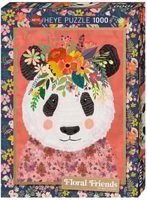 Puzzle 1000 pièces - Cuddly Panda