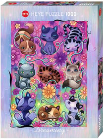 Puzzle 1000 pièces - kitty Cats