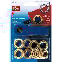 Oeillets - Prym - laiton - Or - 14 mm