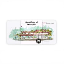 Set pour Urban Sketching - Tombow - Japan Édition - URBAN-SET2