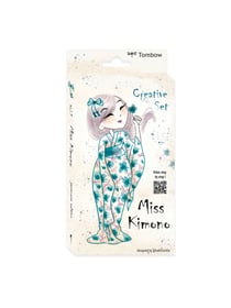 Set Créatif édition Japon N°1 : Miss Kimono - Tombow - JAPAN-SET1