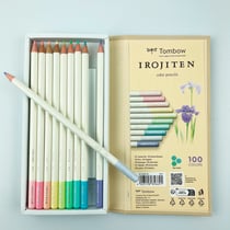 Lot de 10 crayons de couleurs - Tombow - RVP-10C - Irojiten vol. 8 : couleurs lumineuses